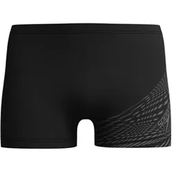 SPEEDO Badehose Mens Medley Logo Aquashort, Black/USA Charcoal, 7