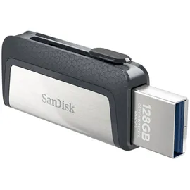 SanDisk Ultra Dual Drive 128 GB silber USB-C 3.1