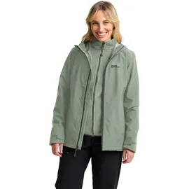 Jack Wolfskin Moonrise 3in1 Jacket Damen mint leaf M