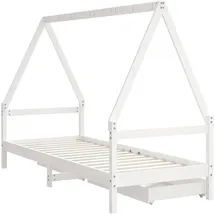 vidaXL Ethan 90 x 200 cm Weiß