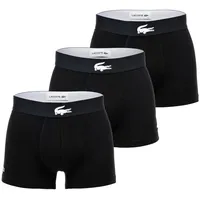 Lacoste Boxershorts Big Croc Print Schwarz S 3er Pack
