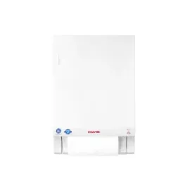CWS Frontblende Stoffhandtuchspender Weiß
