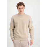 Alpha Industries Sweater » Sweatshirts Organics EMB Sweater«, Gr. L, organic beige, , 52929765-L