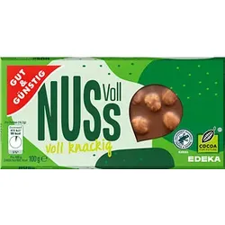 GUT&GÜNSTIG Voll Nuss Schokolade 100,0 g