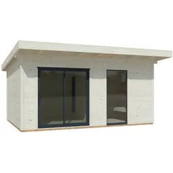 PRE:GA Black Forest Grand Sauna mit Vorraum 16,2 m2