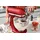 KitchenAid Artisan 5KSM175 Empire Rot Glasset mit Glasschüssel