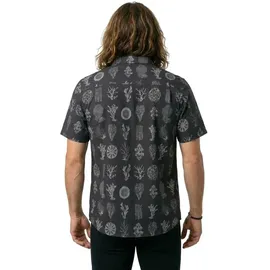 Salty Crew Breezer Perf Button Up Kurzarmhemd Phantom L