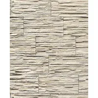 EDEM 1003-33 Steintapete 10,05 m x 0,53 m 5,33 m2 Beige/Grau