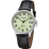 REGENT Herren Analog Leder 36 mm URF1257
