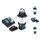 Makita DMR 055 mit Laterne + 1 x 2,0 Ah Akku + Ladegerät