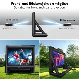eSmart PUBLIC AIR 14 Aufblasbare Outdoor Leinwand 247 x 137 cm (110") 16:9 aufblasbar