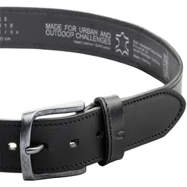 CAMEL ACTIVE Herrengürtel Leder schwarz 105