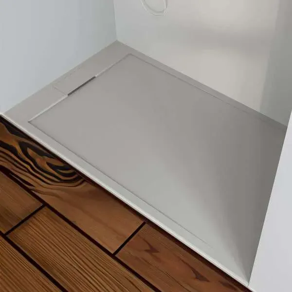 Hidrobox Pure Rechteck Duschwanne Mineralguss 90 cm - Duschwanne