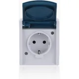 Busch-Jaeger Schuko-Steckdose 20 EW-53 Ocean 1 St.