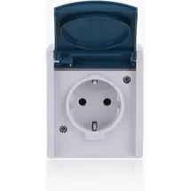 Busch-Jaeger Schuko-Steckdose 20 EW-53 Ocean 1 St.