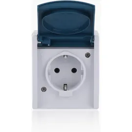 Busch-Jaeger Schuko-Steckdose 20 EW-53 Ocean 1 St.