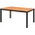 vidaXL Gartentisch 150 x 90 x 74 cm Braun
