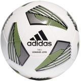 adidas Kinder Tiro League Junior 290 Ball, WHITE/BLACK/SILVMT/TM, 5