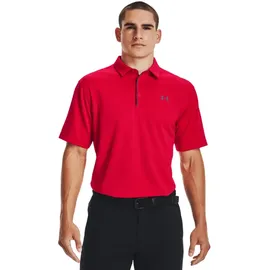 Under Armour Tech Poloshirt Herren 600 red/graphite/graphite M