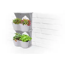 ROMBERG BoQube Flexi Garden 2er Set Vertikales Und Horizontales Pflanzsystem,