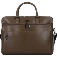 GUESS Boston Aktentasche 38 cm Laptopfach braun