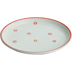 Piatto Stencil Frühstücksteller 23 cm orangefarben