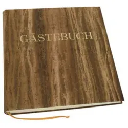 DFW Gästebuch Papyrus braun 60560 25x26cm