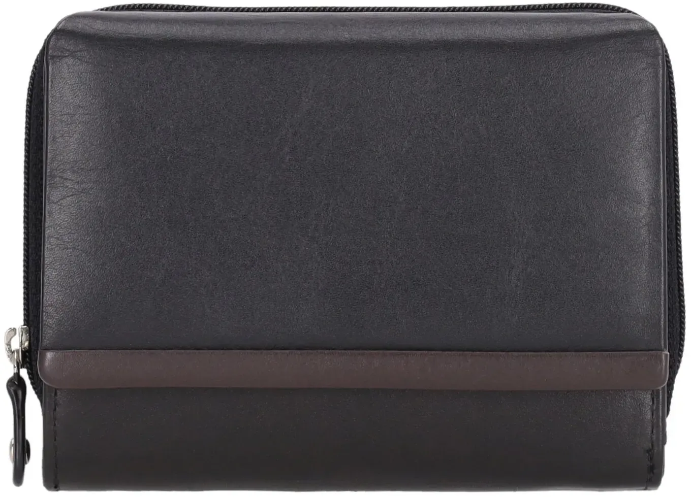 HJP Hochkantbörse Damen Tesoro Polish black/brown