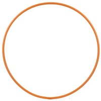 Hoopomania Hula-Hoop-Reifen Hula Hoop Rohling, HDPE-16mm, ORANGE, Durchmesser 80cm orange Ø 80 cm