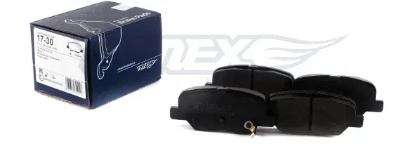 TOMEX BRAKES Bremsbelagsatz, Scheibenbremse tx1730 Hinterachse für Peugeot Citroën MAZDA MITSUBISHI