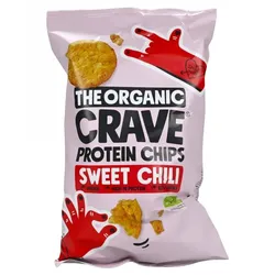 The Organic Crave Protein Chips Sweet Chili bio