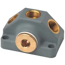 Luftverteilerdose LVD 2 x 3/4" IG und 3 x 1/2" IG (0901059691)