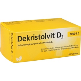 Hübner DEKRISTOLVIT D3 2.000 I.E. Tabletten 120 St