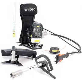 Wiltec 2-in-1 Multifunktionsgerät 2-Takt Motor Rucksack Rasentrimmer