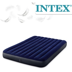 Intex Luftbett 203x152x25 cm blau Gästebett Luftmatratze