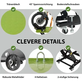 Trutzholm Hebebühne Metall 55 cm Grün