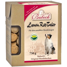 seit 1893 Bubeck Bubeck Hundekuchen Lamm+Reis Taler