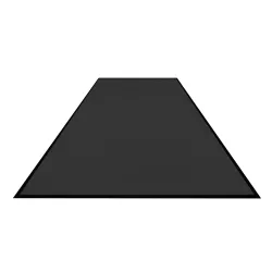 Schmutzfangmatte Colorstar, kohlegrau, waschbar, glatter Rücken 746085115150-C61 , Maße (B x T): 85 x 115 cm