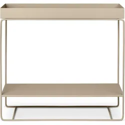 Plant Box Two-Tier Konsole sandfarbig