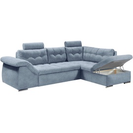 ed exciting design Ecksofa blau