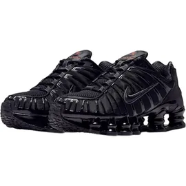 Nike Shox TL Black / Metallic Hematite / Max Orange / Black 41