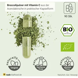 Raab Vitalfood Bio Broccoli Kapseln 90 St.
