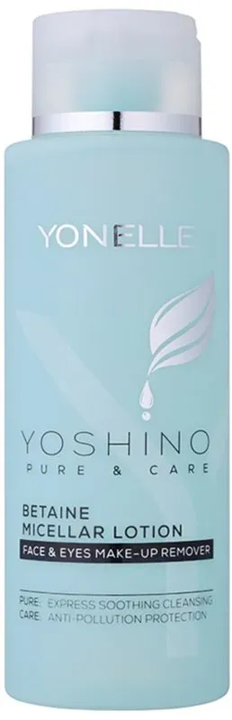 Yonelle Yoshino Pure&Care mizellares Wasser mit Betain für intensive Feuchtigkeitspflege der Haut 400 ml