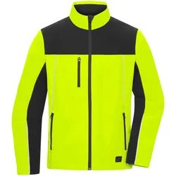 Signal Arbeitsjacke - Farbe schwarz, gelb, neon - Größe 3XL