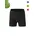 Fahrradhose U W Damen Fahrradunterhose Radhose mit speziellem Sitzpolster Tight Fit grün schwarz 46
