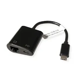 Value USB 3.2 Gen 2 Typ C zu Gigabit Ethernet Konverter + 1x PD Port, 100W