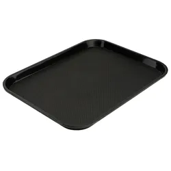 Contacto Fast Food Tablett 35cm schwarz