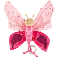 Sigikid Schmetterling Schmusetuch 27 cm Rosa
