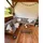 Beliani Timor Loungeset taupe
