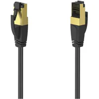 Hama Netzwerkkabel S/FTP CAT8.1, 5 m Netzwerkkabel